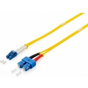 Equip 254333 Glasvezel kabel 3 m LC SC OS2 Geel