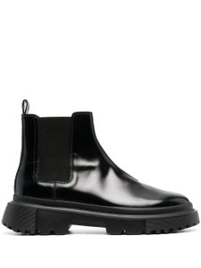 Hogan bottines Chelsea en cuir - Noir