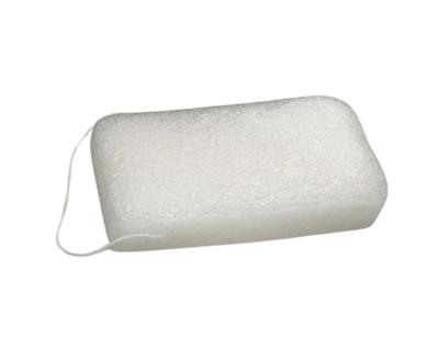 Ecoluba Konjac spons - wit - rechthoekig