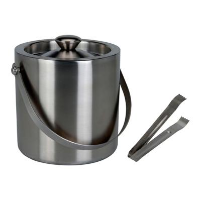 IJsemmer - 15 x 18 cm - RVS - incl tang - wijnkoeler/ijsbucker IJsemmer - 15 x 18 cm - RVS - incl tang - wijnkoeler/ijsbucker