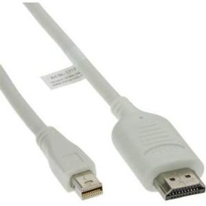 InLine 17173I video kabel adapter 3,05 m mini DisplayPort HDMI Wit