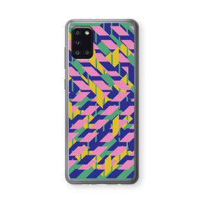 Skew Blush 1: Samsung Galaxy A31 Transparant Hoesje