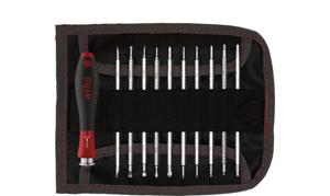 Wiha 269T11 Schroevendraaier met wisselschachtenset SYSTEM 4 assorti 12-delig incl. roletui - 00610
