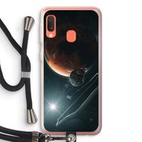 Mars Renaissance: Samsung Galaxy A20e Transparant Hoesje met koord