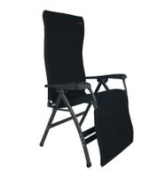 Crespo AP-252 XL Air-Deluxe Relaxstoel Zwart - thumbnail