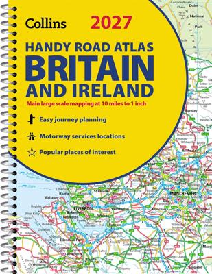 Wegenatlas Britain & Ireland road atlas | Ringband | A5 Formaat | Collins
