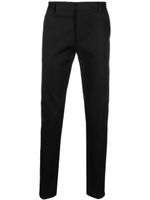 Emporio Armani pantalon chino à plis marqués - Noir