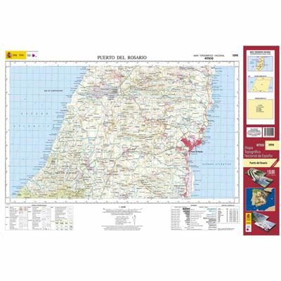 Topografische kaart 1090 MT50 Puerto del Rosario (Fuerteventura) | CNIG - Instituto Geográfico Nacional1