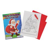 Boek Specials Nederland BV Kerst kleur - en prikblok - thumbnail