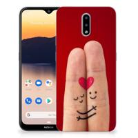 Nokia 2.3 | Sillicone Back Cover | Liefde - Origineel Romantisch Cadeau