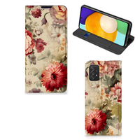 Smart Cover voor Samsung Galaxy A03s Bloemen