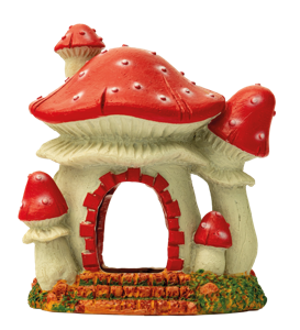 Superfish Mushroom House S - Kleurrijk Paddenstoel Vijverdecor voor Aquariums & Minivijvers