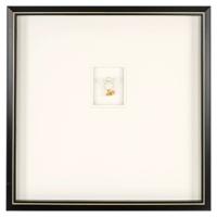 Muurkunst Hanna (Zwart/wit)