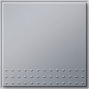 Gira TX 44 drukvlakschakelaar wissel/enkelpolig aluminium 012665