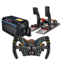 Asetek SimSports® Forte™ 18Nm & Forte Pedals S-Series Bundle