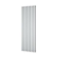 Plieger Designradiator Trento 1357 Watt Middenaansluiting 180x59 cm Black Graphite