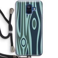 Bast B: Samsung Galaxy A6 (2018) Transparant Hoesje met koord