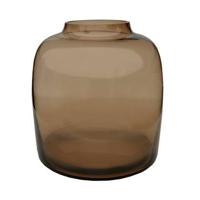 Vase The World Bartica L taupe Ø32,5 x H30 cm