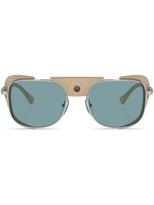Persol lunettes de soleil rectangulaires Po1013sz - Argent