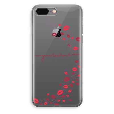 Kusjes: iPhone 8 Plus Transparant Hoesje