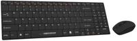 Esperanza EK122K toetsenbord RF Draadloos QWERTY Zwart