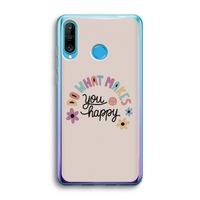Happy days: Huawei P30 Lite Transparant Hoesje
