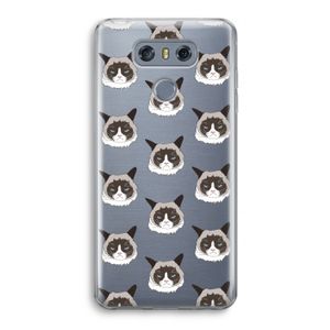 It's a Purrr Case: LG G6 Transparant Hoesje