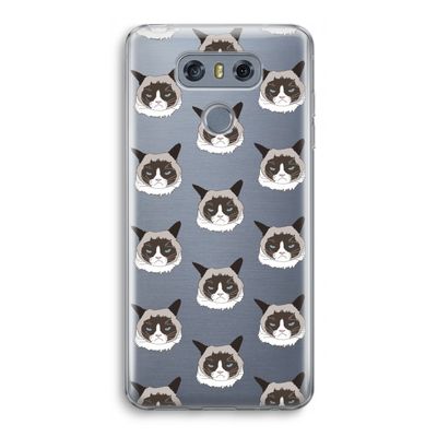 It's a Purrr Case: LG G6 Transparant Hoesje