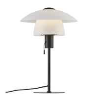 Tafellamp opaal glas &apos;Verona&apos; Nordlux schakelaar e27 40 cm