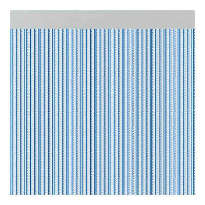 Gordijn Acudam Brescia Deuren Blauw Buitenkant PVC Aluminium 90 x 210 cm