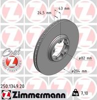 Remschijf Coat Z 250134920