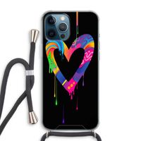 Melts My Heart: iPhone 12 Pro Max Transparant Hoesje met koord
