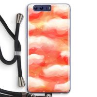 Lichte Wolken: Honor 9 Transparant Hoesje met koord