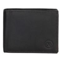 Hide & Stitches Lage Billfold RFID Japura Zwart