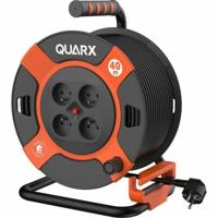 Verlengbare Kabel QUARX H07RN-F Zwart 40 m