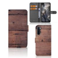 OnePlus Nord | Book Style Case | Old Wood