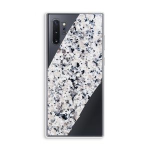 Gespikkelde marmer: Samsung Galaxy Note 10 Plus Transparant Hoesje