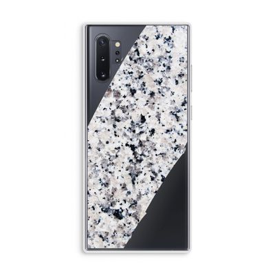 Gespikkelde marmer: Samsung Galaxy Note 10 Plus Transparant Hoesje