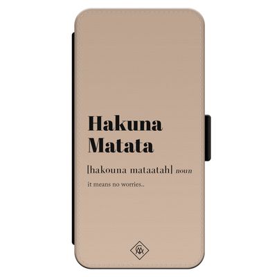 iPhone 13 flipcase - Hakuna Matata