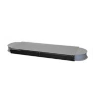 Metal Pumps Island 8 Feet Zwart