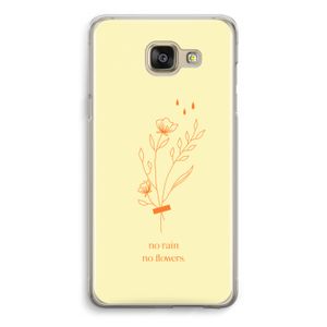 No rain no flowers: Samsung Galaxy A5 (2016) Transparant Hoesje
