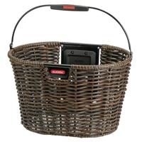 Klickfix Fr.basket r&k structura oval brown