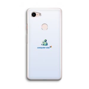 MSN: Google Pixel 3 Transparant Hoesje