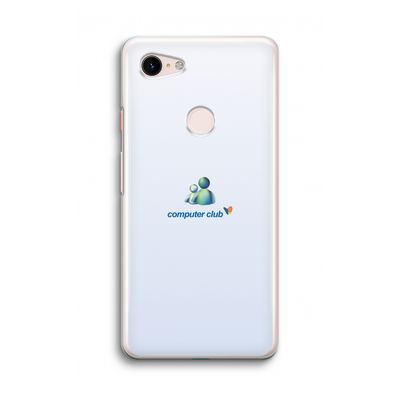 MSN: Google Pixel 3 Transparant Hoesje