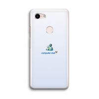 MSN: Google Pixel 3 Transparant Hoesje
