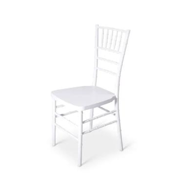 Stapelstoel Chiavari kunststof Wit