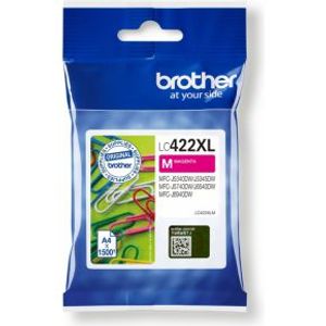 Brother LC-422XLM inktcartridge 1 stuk(s) Origineel Magenta