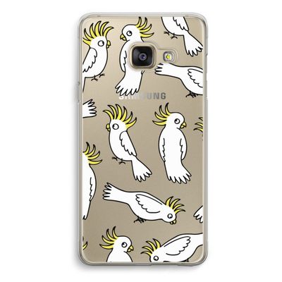 Papegaai: Samsung A3 (2017) Transparant Hoesje