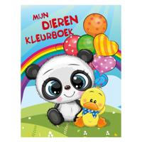 Mondikaarten Mijn dieren kleurboek, 96pag.