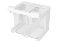 SILVERCREST Vershoudbakjes met rek (Opbergruimte onder een plank hoog)